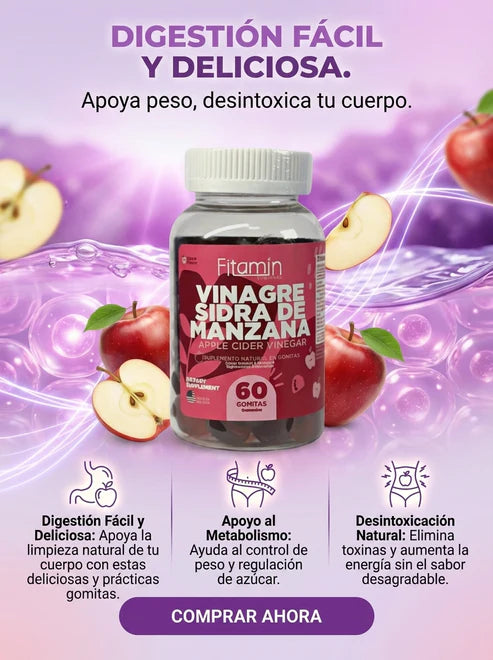 Gomitas de Vinagre de Manzana