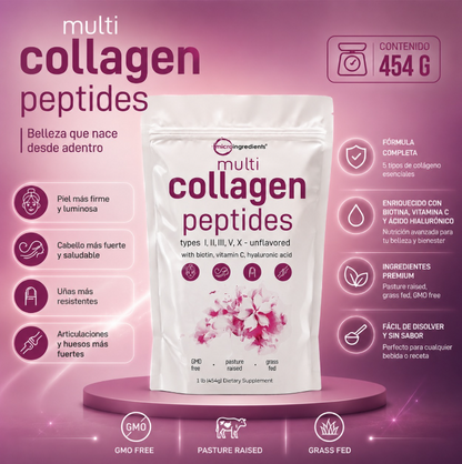MULTI COLLAGEN PEPTIDES X 1LB
