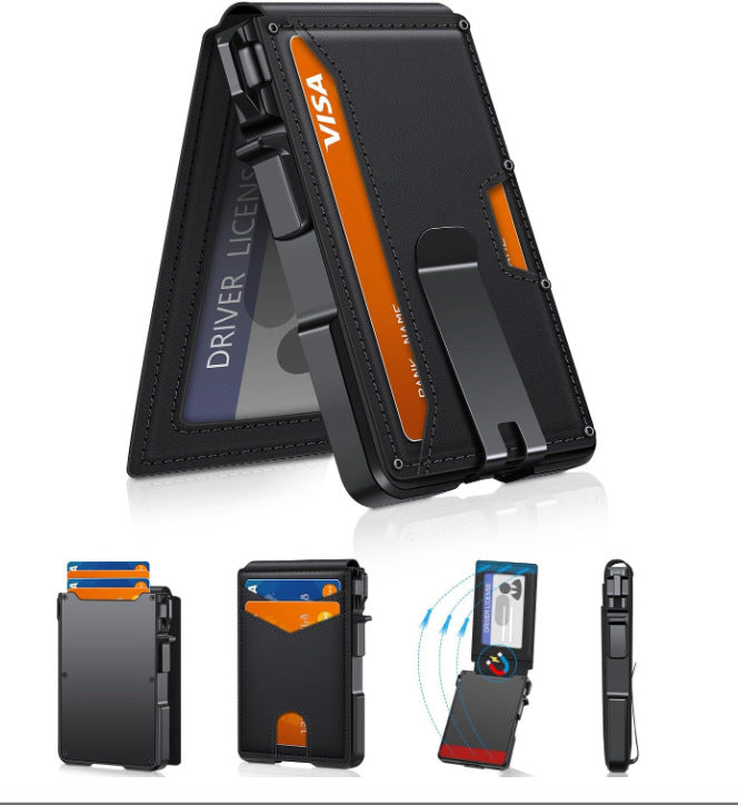 Cartera Minimalista RFID para Proteger tus Tarjetas