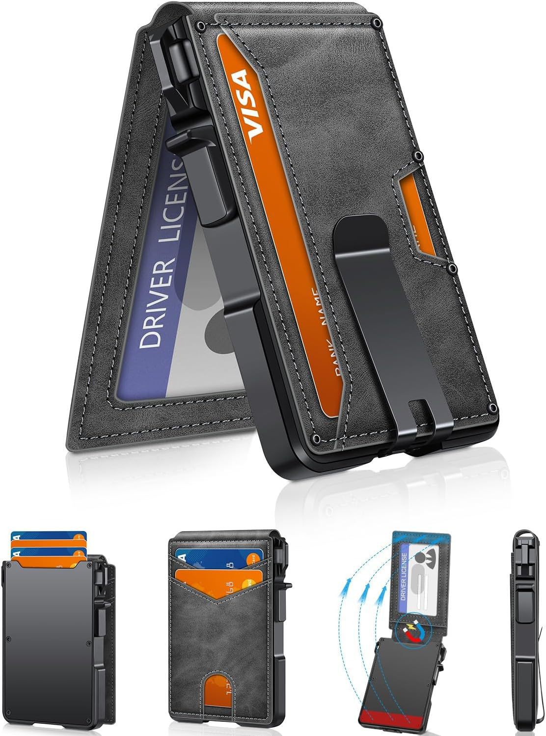 Cartera Minimalista RFID para Proteger tus Tarjetas