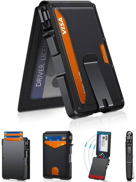 Cartera Minimalista RFID para Proteger tus Tarjetas