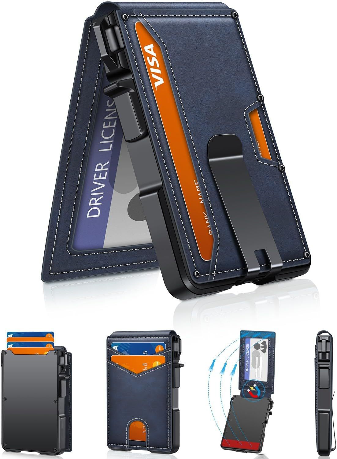 Cartera Minimalista RFID para Proteger tus Tarjetas