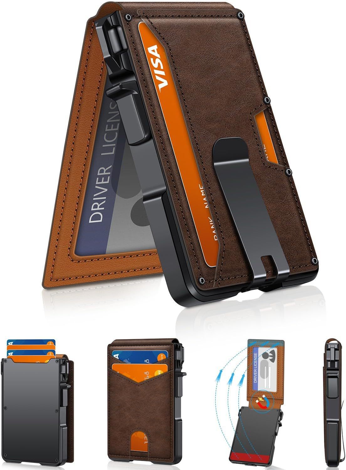 Cartera Minimalista RFID para Proteger tus Tarjetas